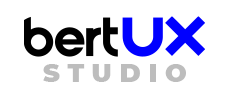 bertUX studio logo